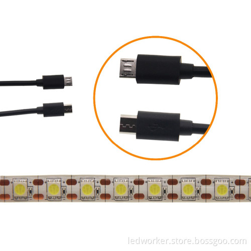 High Brightness Waterproof USB UV SMD5050 Flexible LED Strip Light